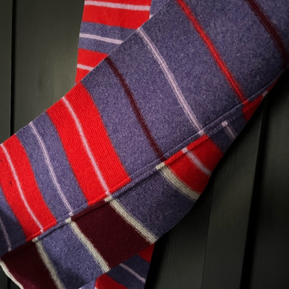 J. Crew lambswool stripped scarf - Picture 5 of 6
